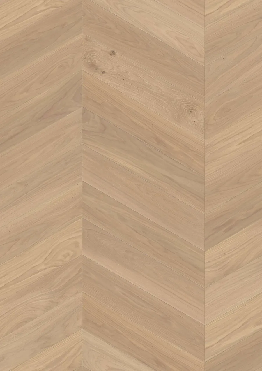 Chevron Oak White Adagio