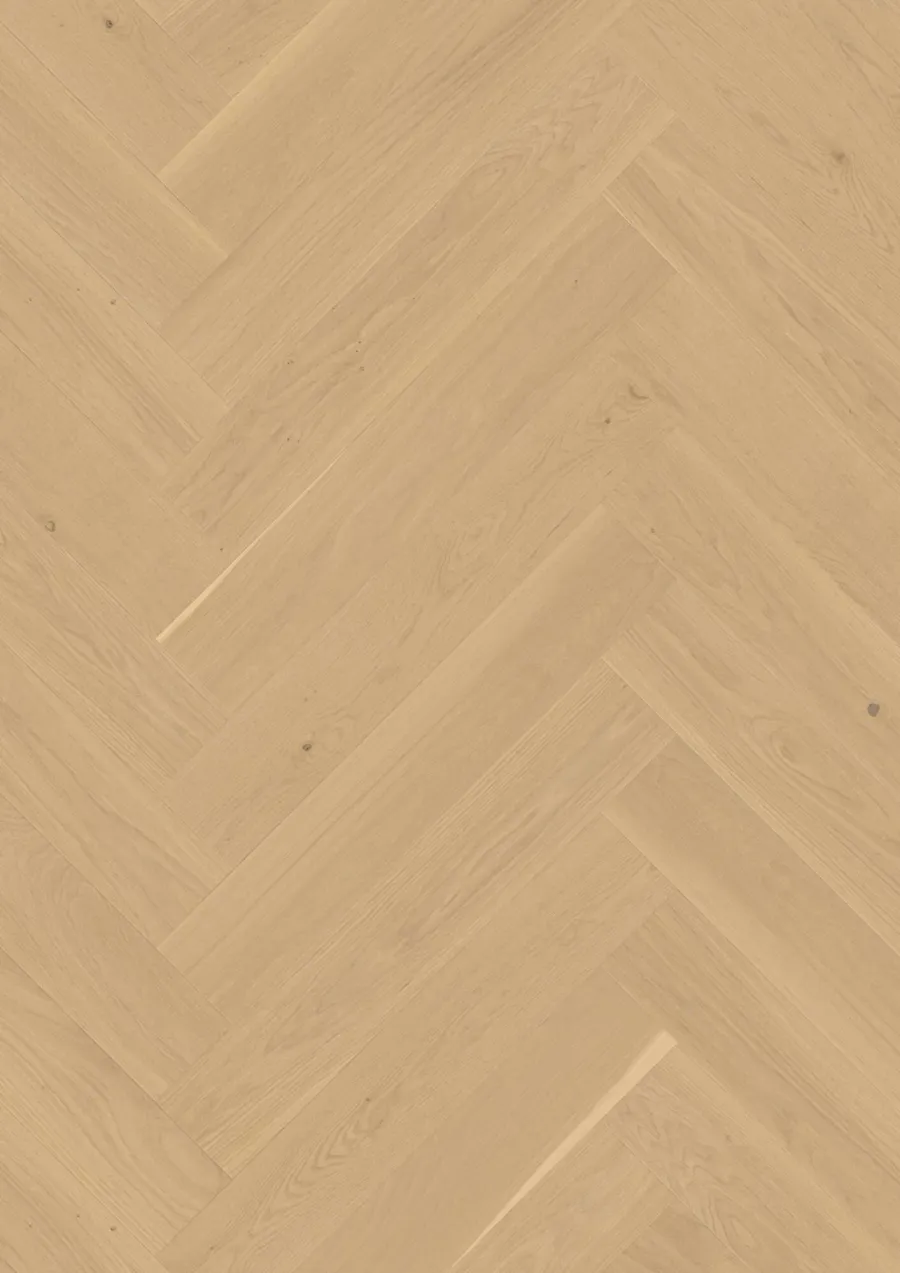 Herringbone T/g Oak Pale White Andante