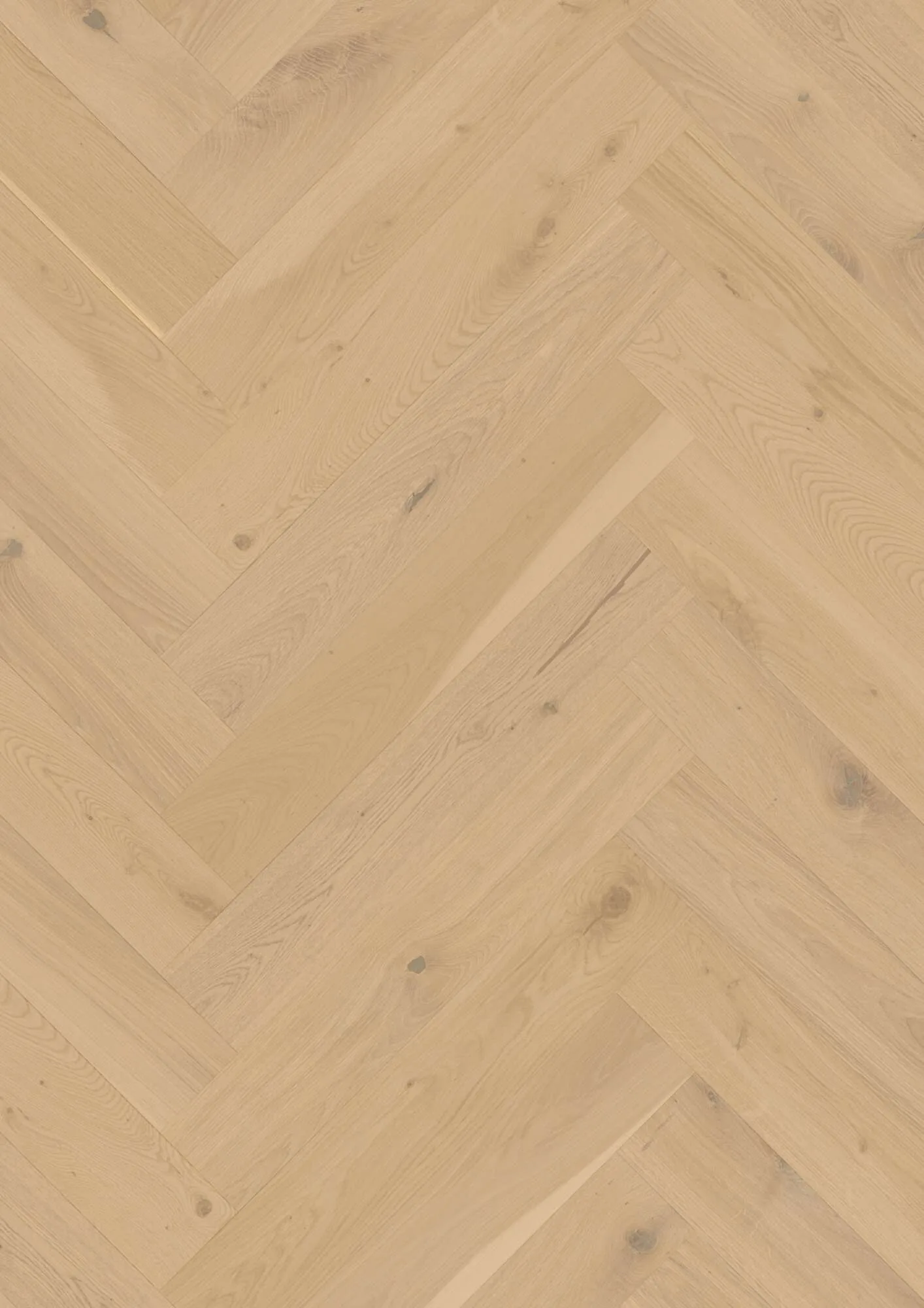 Herringbone T/g Oak Pale White Vivo