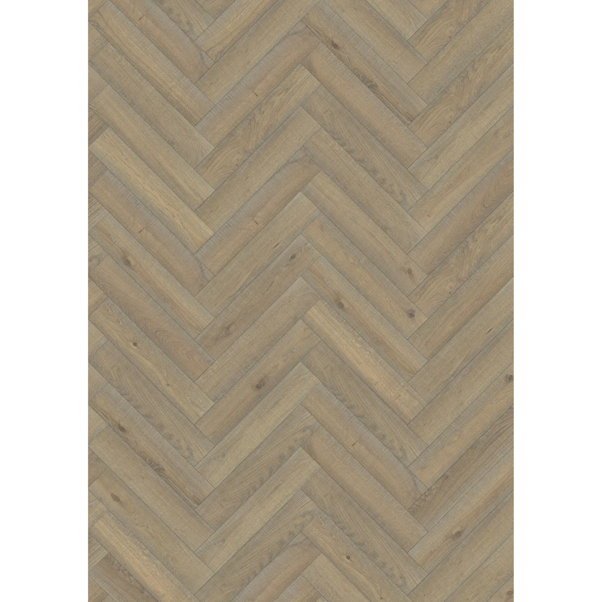 Oak Herringbone Cc Vintage White