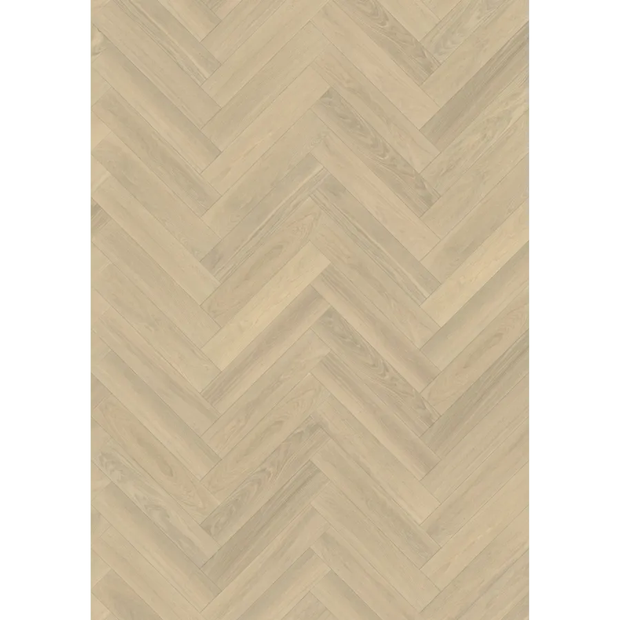 Oak Herringbone Ab CrèMe White