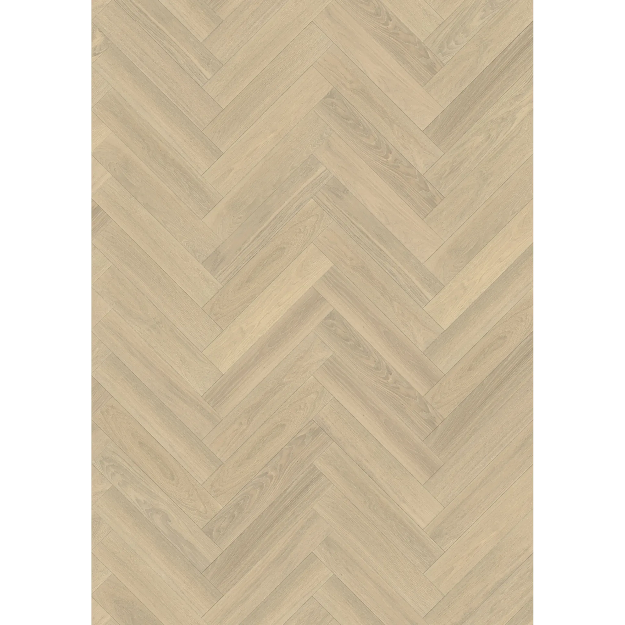 Oak Herringbone Ab CrèMe White